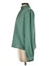 Forever 21 100% Polyester Green Long Sleeve Blouse Size S - photo 5
