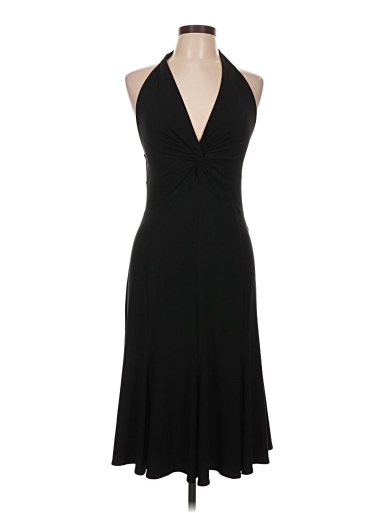 Pre-owned Evan Picone Cocktail Dress In Black