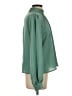 Forever 21 100% Polyester Green Long Sleeve Blouse Size S - photo 4
