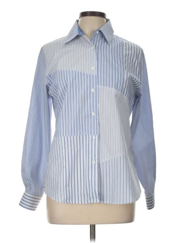 Foxcroft Long Sleeve Button-Down Shirt (view 1)