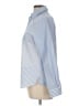 Foxcroft Color Block Blue Long Sleeve Button-Down Shirt Size 10 - photo 5