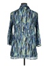 Allison Taylor 100% Polyester Blue 3/4 Sleeve Blouse Size XL (petite) - photo 2
