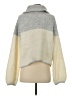 Z Supply Color Block Gray Pullover Sweater Size S - photo 2