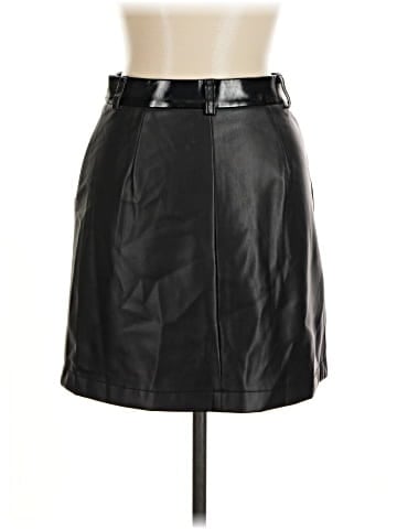 STAUD Faux Leather Skirt (view 2)