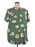Ava & Viv Green Short Sleeve Blouse Size 2X - photo 2