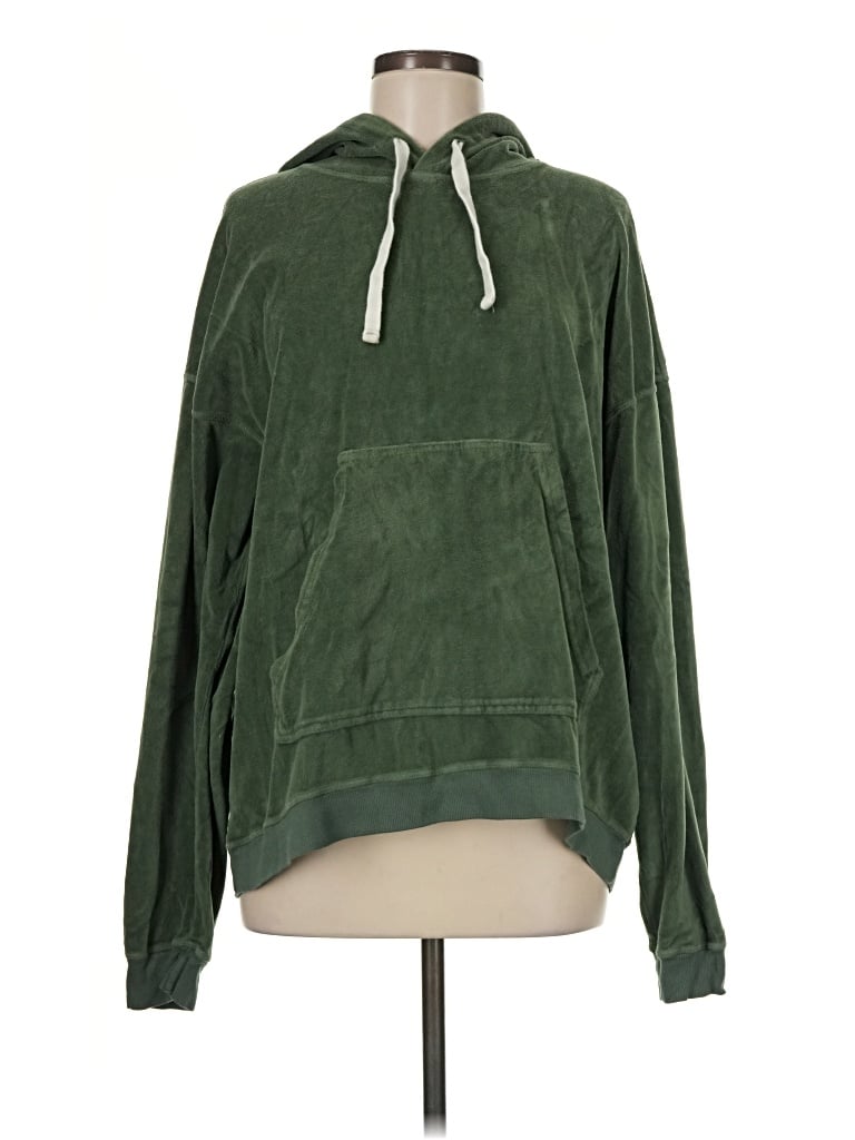 Pre-owned Electric & Rose Pullover Hoodie In Green