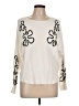 Aaeda Ivory Long Sleeve Top Size L - photo 1