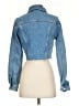 Topshop 100% Baumwolle Blue Denim Jacket Size 2 - photo 2