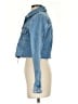 Topshop 100% Baumwolle Blue Denim Jacket Size 2 - photo 5