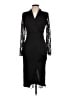 Unbranded 100% Polyester Black Cocktail Dress Size L - photo 1