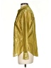 J.Crew Metallic Gold Long Sleeve Blouse Size 2 - photo 5