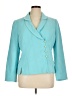 Le Suit 100% Polyester Teal Blazer Size 16 - photo 1