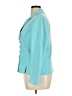 Le Suit 100% Polyester Teal Blazer Size 16 - photo 5