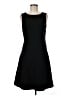 Calvin Klein Solid Black Casual Dress Size 8 - photo 1
