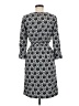 Downeast 100% Polyester Print Gray Casual Dress Size M (estimated) - photo 2