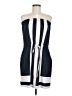 Unbranded Stripes Blue Casual Dress Size M - photo 1