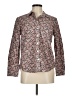 Boden 100% Cotton Paisley Red Long Sleeve Button-Down Shirt Size 8 (petite) - photo 1