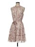 Intermix Paisley Tan Cocktail Dress Size 8 - photo 1