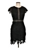 Main Strip 100% Polyester Black Cocktail Dress Size L - photo 1