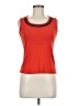 Rafaella 100% Cotton Orange Sleeveless Top Size M - photo 1
