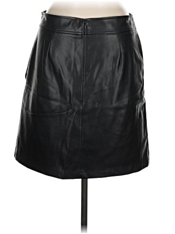 Ann Taylor LOFT Faux Leather Skirt (view 2)