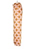 Zara 100% Polyester Print Orange Casual Pants Size S - photo 5