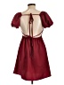 Unbranded Solid Burgundy Cocktail Dress Size L (estimated) - photo 2