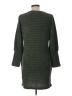 Chenault 100% Polyester Chevron-herringbone Green Casual Dress Size L - photo 2
