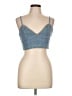 Forever 21 Blue Sleeveless Top Size L - photo 1