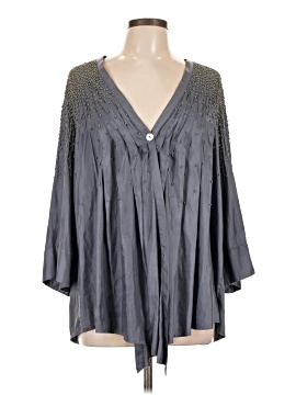 Elizabeth And James 3/4 Sleeve Blouse