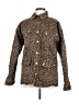 Marissa Webb 100% Cotton Animal Print Brown Jacket Size M - photo 1