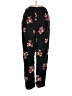 Joyspun Floral Black Casual Pants Size M - photo 2