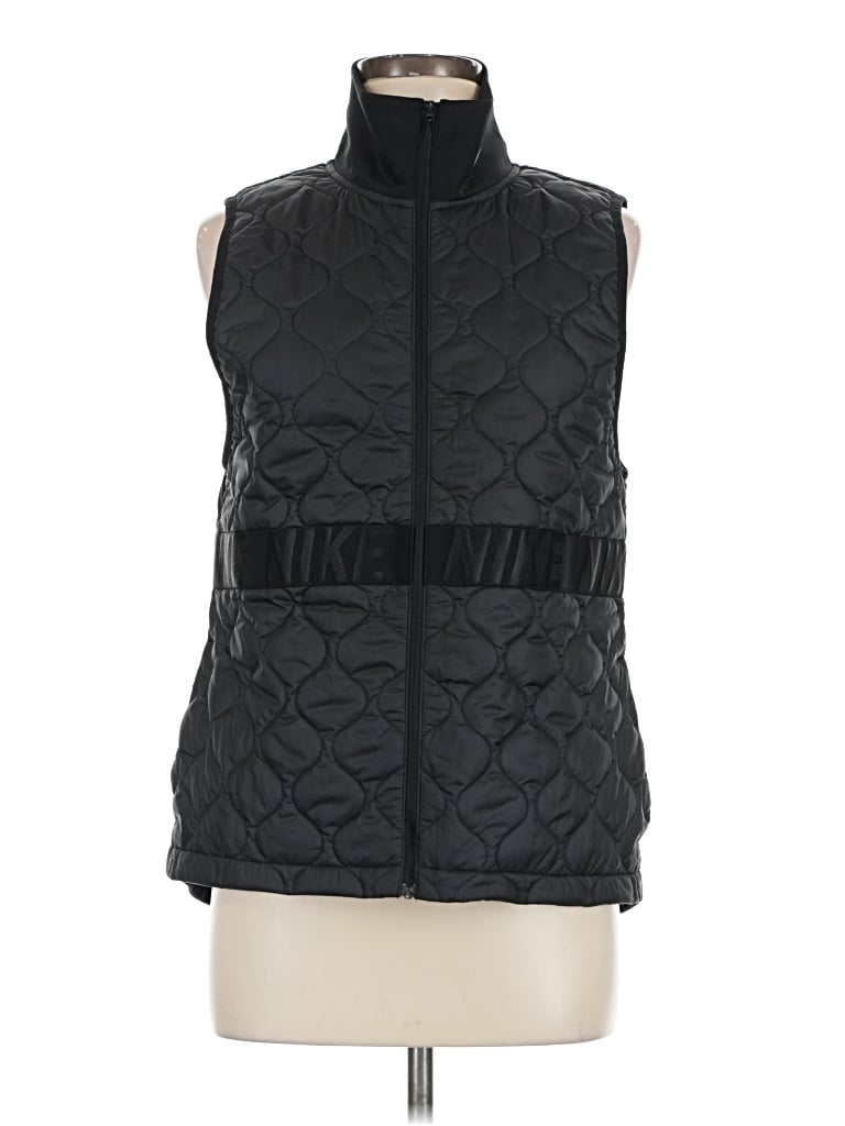 Pre-owned Nike Vest In Black