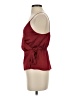 Express 100% Polyester Burgundy Sleeveless Top Size XS - photo 5