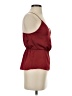 Express 100% Polyester Burgundy Sleeveless Top Size XS - photo 4