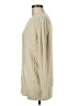 Moshu Solid Ivory Pullover Sweater Size M - photo 5