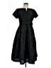 eShakti 100% Polyester Black Casual Dress Size 12 - photo 1