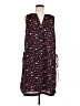 Gap 100% Polyester Floral Black Casual Dress Size M - photo 1