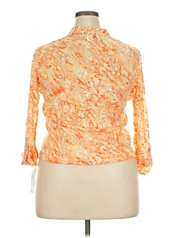 N Touch 3/4 Sleeve Blouse (view 2)