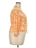 N Touch Orange 3/4 Sleeve Blouse Size 20 - photo 4