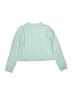 Crewcuts Outlet Tweed Teal Pullover Sweater Size 6 - 7 - photo 2