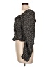 Paper Crane 100% Polyester Black Long Sleeve Blouse Size L - photo 5