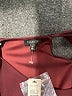 Talbots 100% Polyester Burgundy Long Sleeve Top Size XL - photo 7