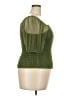 Torrid 100% Polyester Green 3/4 Sleeve Top Size 3X Plus (3) - photo 4