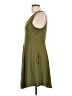 Unbranded Solid Green Casual Dress Size L - photo 5
