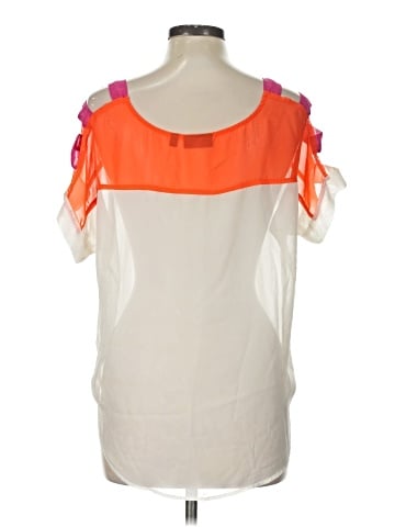 Ultra Flirt Short Sleeve Blouse (view 2)