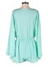 Altar'd State 100% Polyester Solid Teal Romper Size M - photo 2