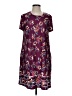 Apt. 9 Paisley Burgundy Casual Dress Size S - photo 1