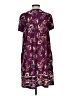 Apt. 9 Paisley Burgundy Casual Dress Size S - photo 2