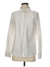 J.Crew Polka Dots Ivory Long Sleeve Button-Down Shirt Size 8 - photo 1